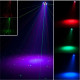 Eliminator Trio Par LED RG RGB/Strobe/Laser Par Light