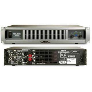 在庫高品質QSC PLX1802 ステレオ パワーアンプT6503926 パワーアンプ
