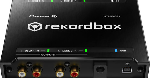 Pioneer INTERFACE 2 Audio Interface with rekordbox dj and dvs