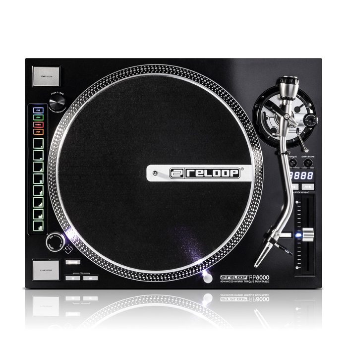 Reloop RP-8000 MK2 Hybrid DJ Turntable with Serato Midi Controls